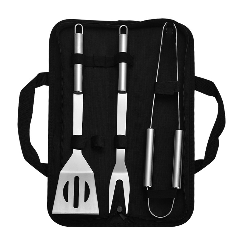 Stainless Steel Grill Set Professional Spatula Set, Pancake Spatula And  Baking Tongs Outdoor Bbq Beef Steak Fork Grilling Tool Stainless Steel  Barbecue Tools Set,perfect For Barbecue Grill And Roof Cooking, Kitchen  Supplies