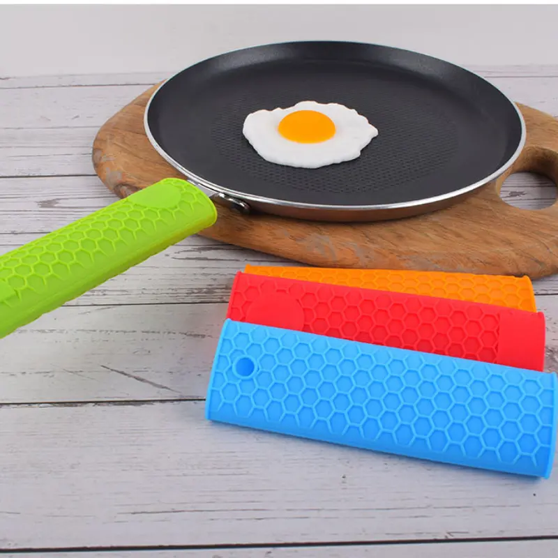 Silicone Hot Handle Holder: Non-slip Pot Holders Cover For Frying Pans,  Cast Iron Skillets & Metal Pans - Heat Resistant Grip! - Temu