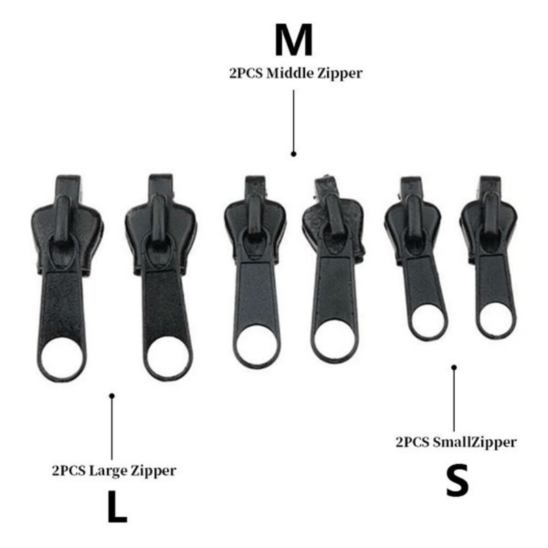 Zipper Pull Replacement 2Pcs Detachable Zipper Pulls Zipper Replacement  Slider Zipper Repair Kit Zipper Replacement Slider Pulls - AliExpress