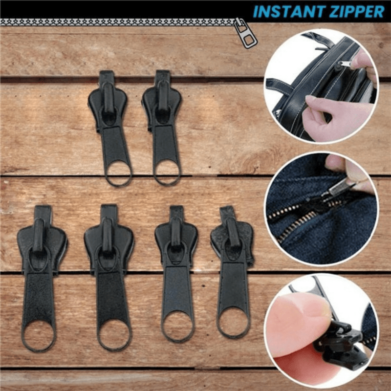 5pcs Universal Instant Zipper Head Repair Kit Replacement For