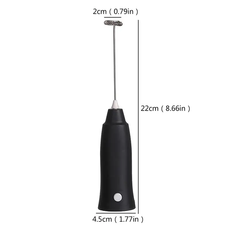 Milk Frother Handheld Mixer Electric Coffee Foamer Egg Beater Mini Portable Blenders Home Kitchen Whisk Tool details 1