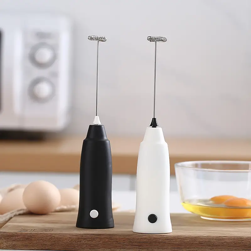 Milk Frother Handheld Mixer Electric Coffee Foamer Egg Beater Mini Portable Blenders Home Kitchen Whisk Tool details 2