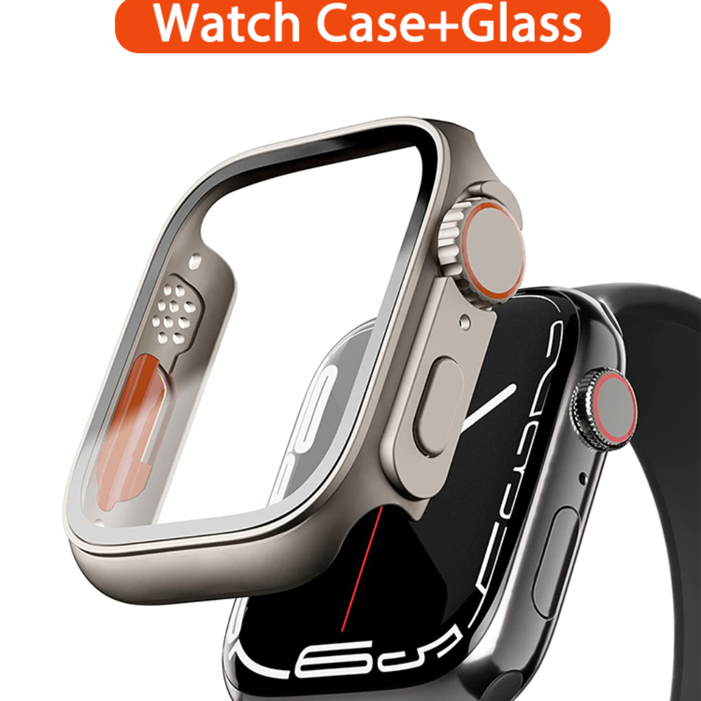 Protective Watch Case For Watch 45mm 44mm 42mm - Smart Home - Temu