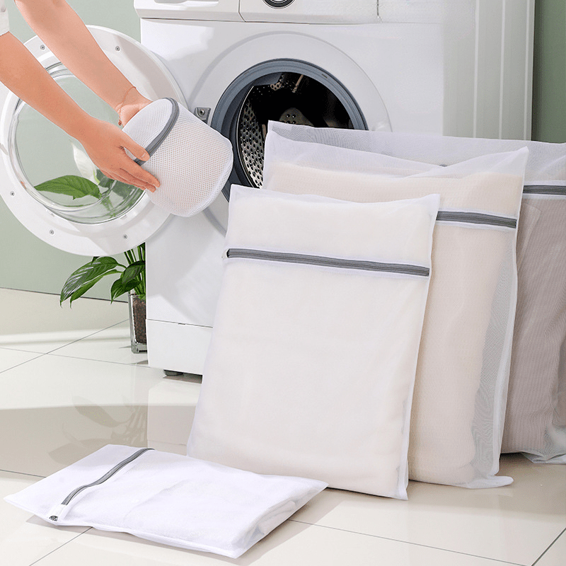 1Pc Bra Washing Bag For Laundry, Bra Lingerie Wash Bags, Laundry Bag For  Washing Machine & Dryer Washing Bags, Large Capacity Portable Cylindrical Laundry  Bag, Suitable For School, Home, Travel