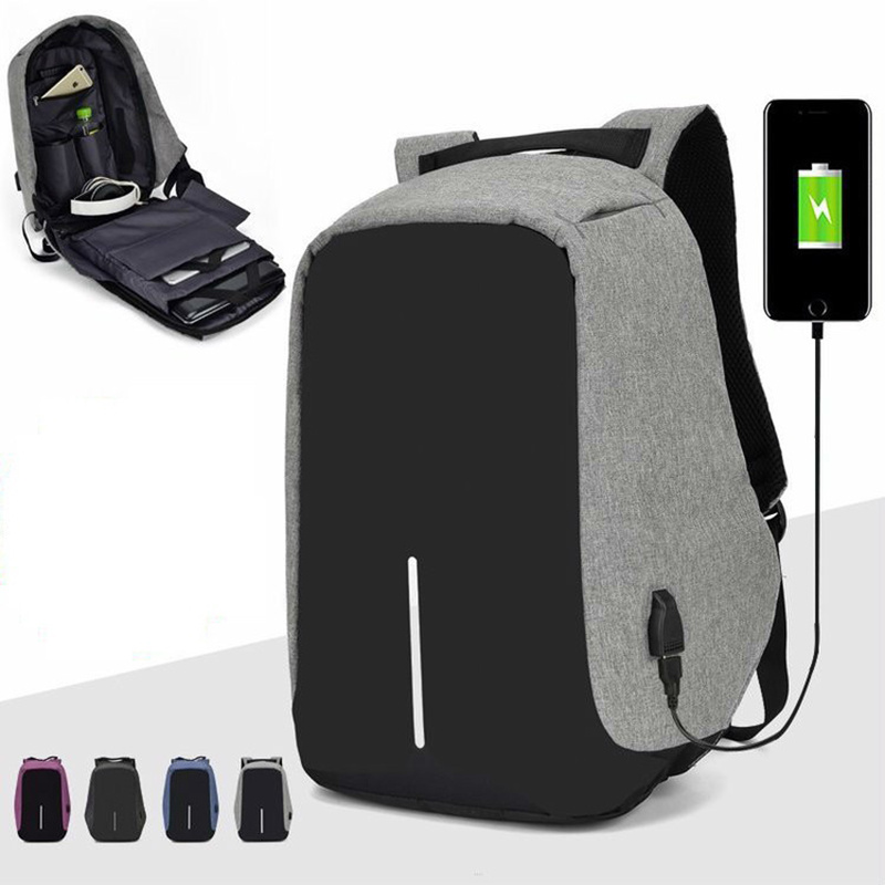 Mochila antirrobo para hombre, mochila impermeable para laptop de 15.6  pulgadas con diseño de carcasa dura y bloqueo aprobado por la TSA, mochila  de