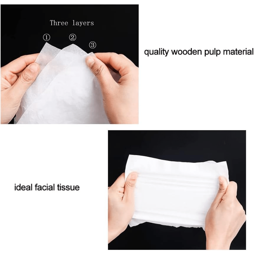 Car Tissue Holder With Facial Tissue Bulk Cute Tissue - Temu