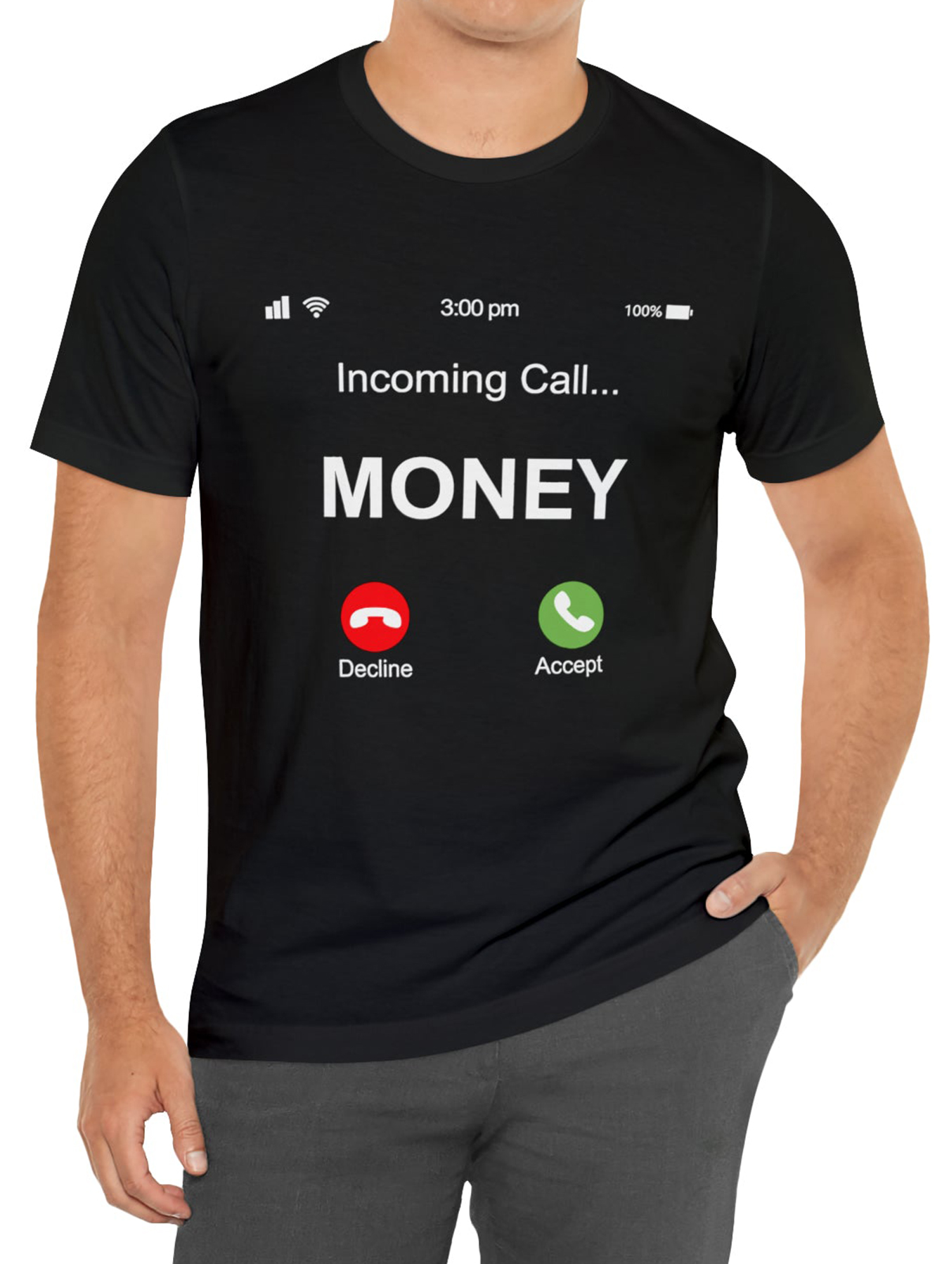 incoming call money shirt - Temu
