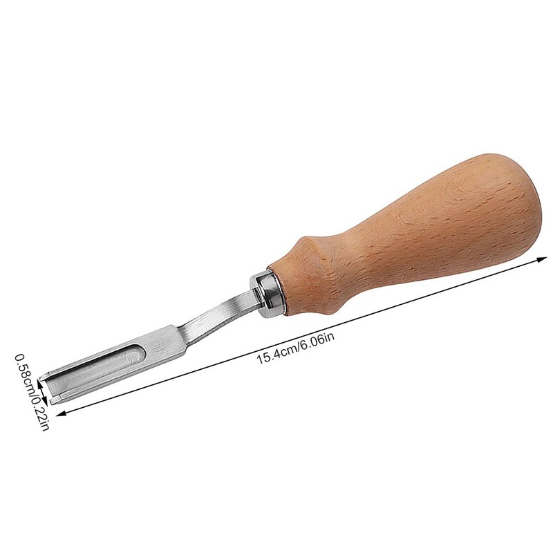 Leather Edge Beveler Wide Stainless Steel Leather Tool With - Temu