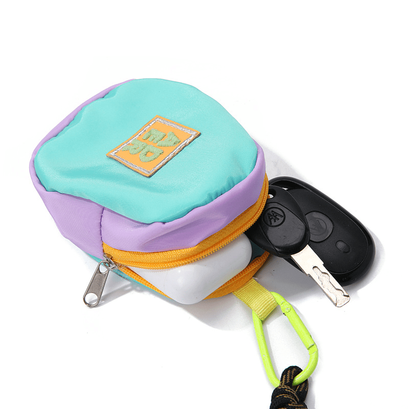 

Outdoor Portable Storage Bag Mini Coin Key Earphone Bag Men's Backpack Pendant