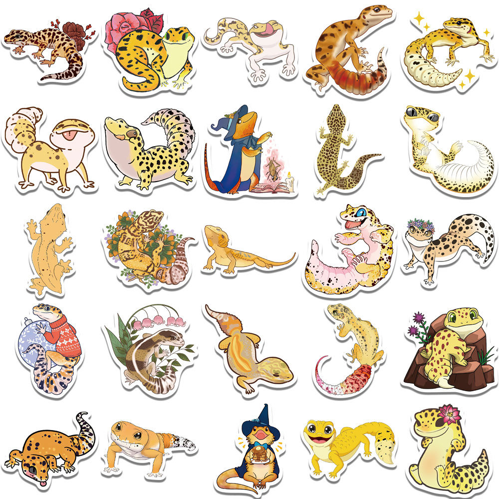 Stickers casque lézard (lizard)