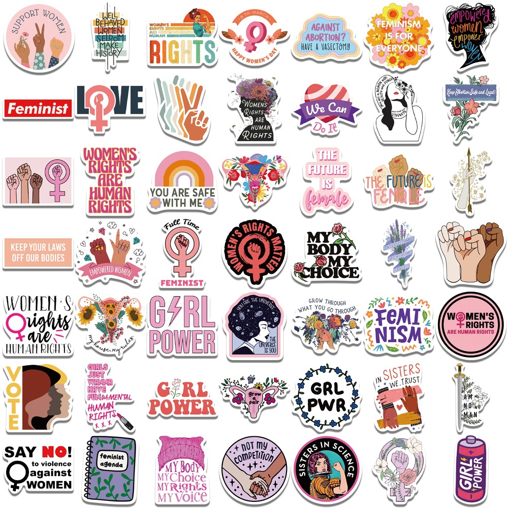 Motivational Stickers for Women, Motivational Sticker Pack, Female  Empowerment Stickers, Feminism Sticker, Waterproof Vinyl Stickers