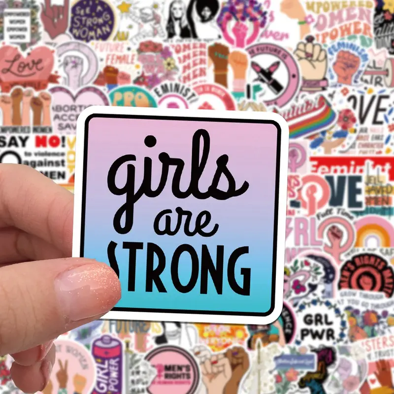 Motivational Stickers for Women, Motivational Sticker Pack, Female  Empowerment Stickers, Feminism Sticker, Waterproof Vinyl Stickers
