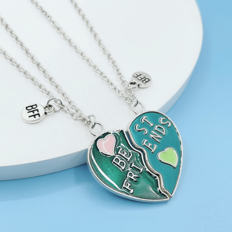 Friendship Necklaces Girls, Pendant Best Friends Girls