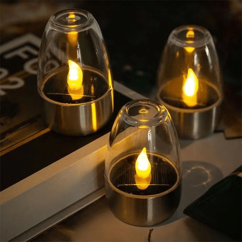 Lampe solaire bougie Candle Light