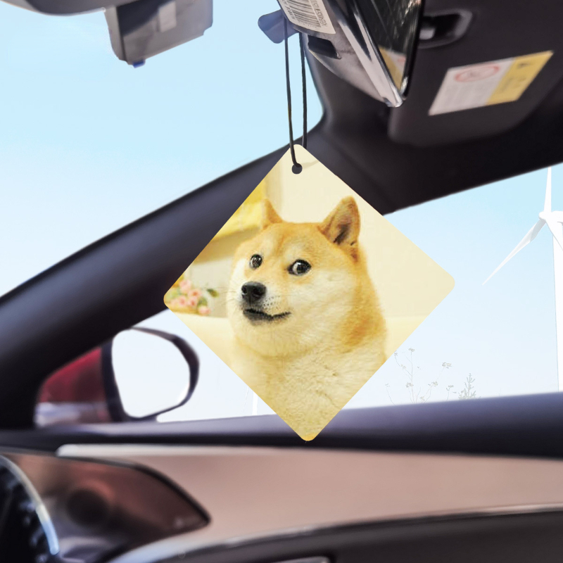 A Car Perfume Accessory.cool Dog Shakes His Head. Car - Temu