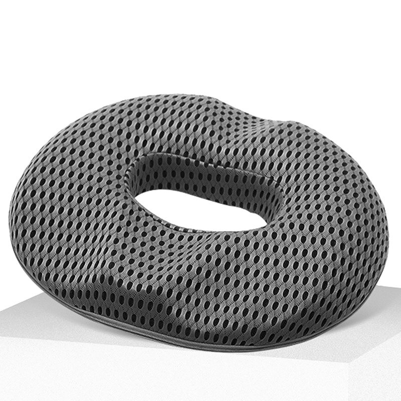 Donut Seat Cushion With Memory Foam, Comfort Support Pillow For