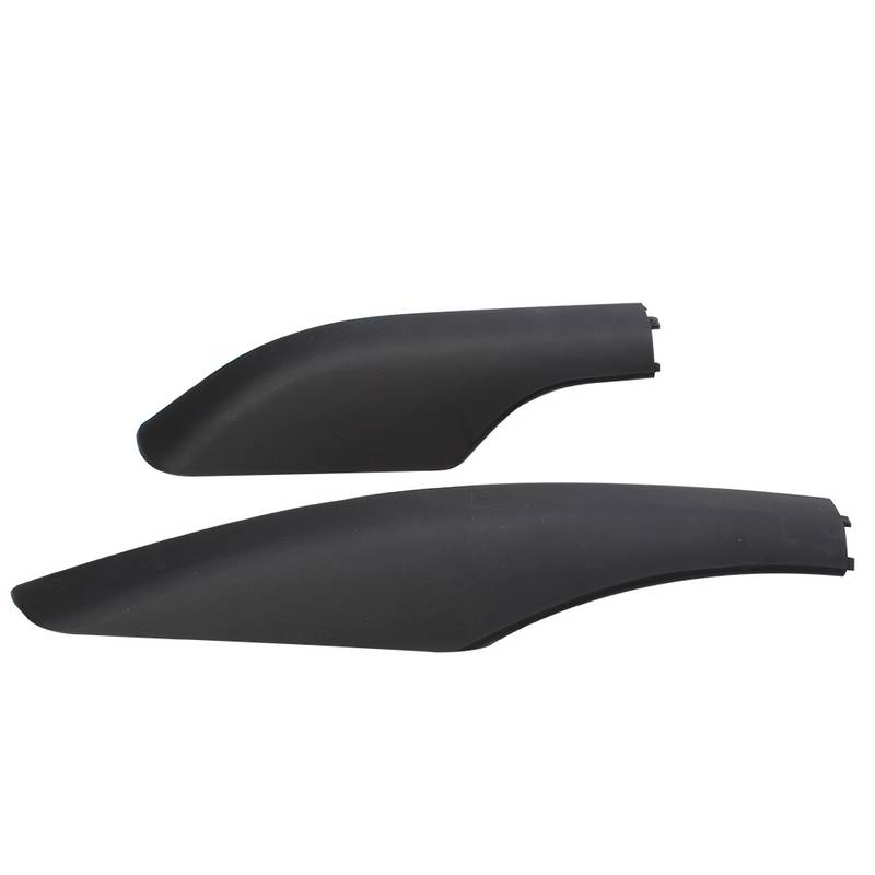 Black Roof Rack End Cover Cap For Toyota 4Runner 2010-2021 - ABS, Direct Replacement, Pair