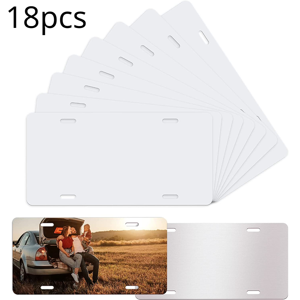 1 Piece PARKING SIGN ALUMINUM SUBLIMATION BLANKS 8 x 12 / WITH