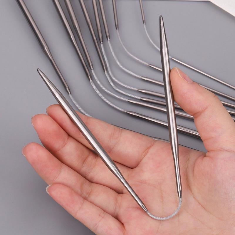 Knitting Needles Knitting Tool Stainless Steel - Temu