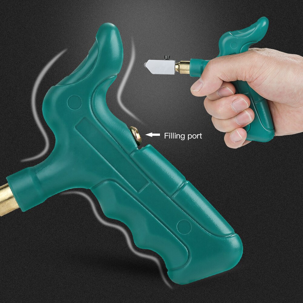 Glass Cutters Tools, Roller Glass Cutter Non-Slip Handle Good Wear  Resistance for Thick Glass and Tiles(Green): : Tools & Home  Improvement