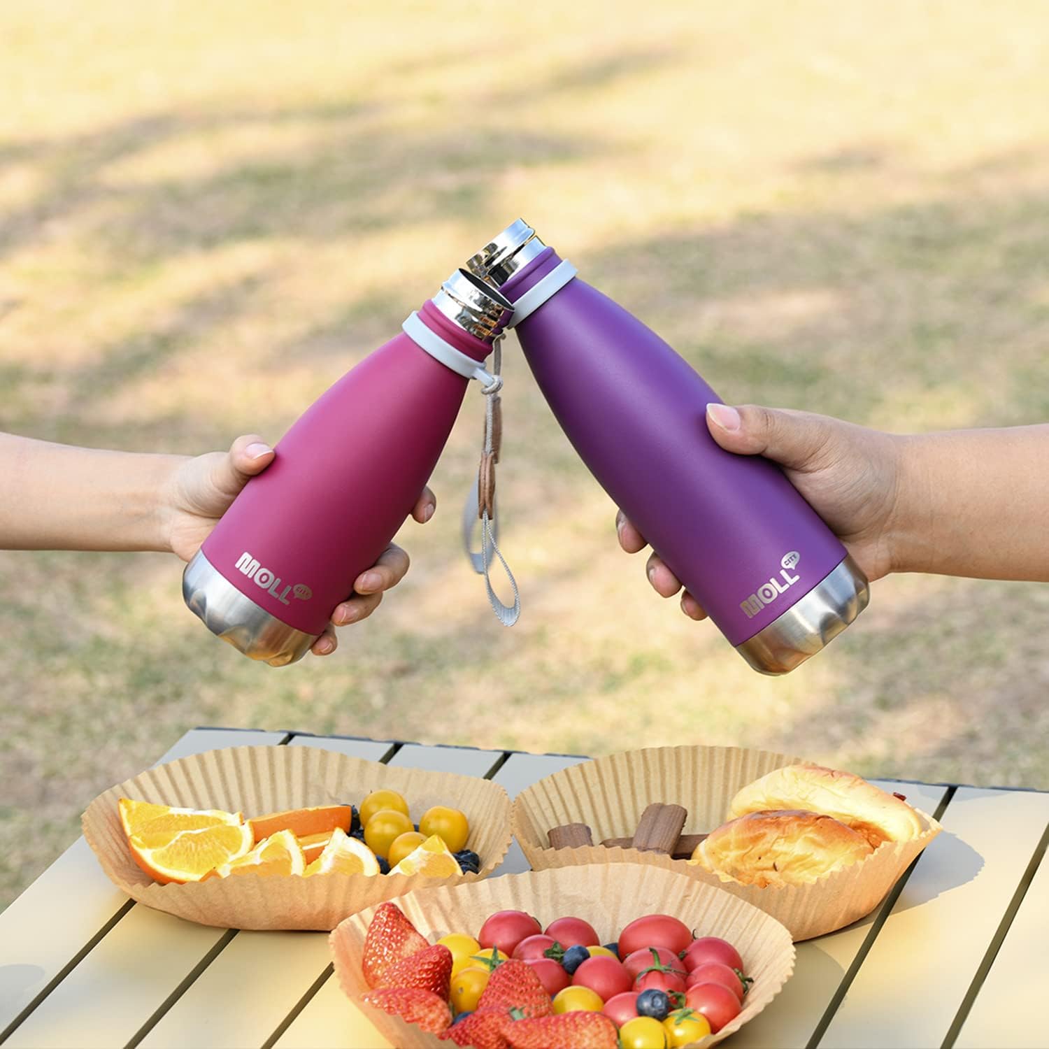 Stainless Steel Double Layer Vacuum Cup, Portable Handheld Insulated Small  Water Bottles For School Sports Travel - Temu