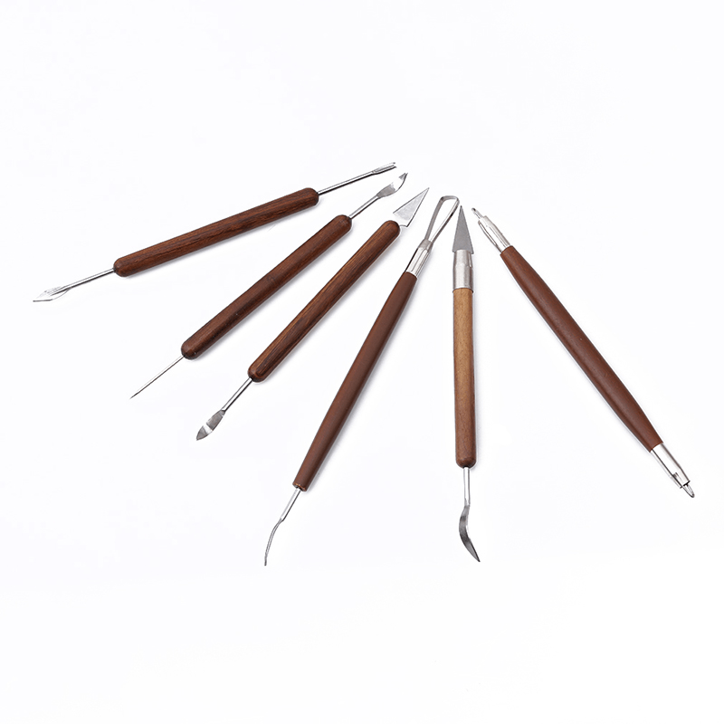 CORHAD 1 Set Clay Tools Pottery Modeling Tools Clay Modeling Tools Pottery  Tools and Supplies Ornament Kits Wooden Sculpting Tool Pottery Carving