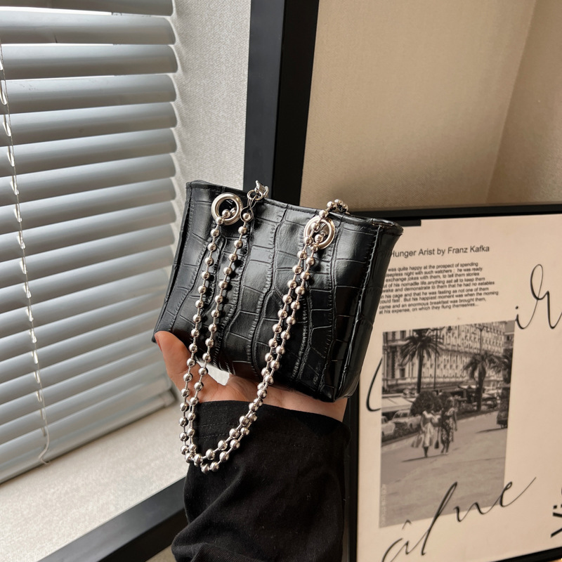 Crocodile Pattern Small Bag Shoulder Chain Purse