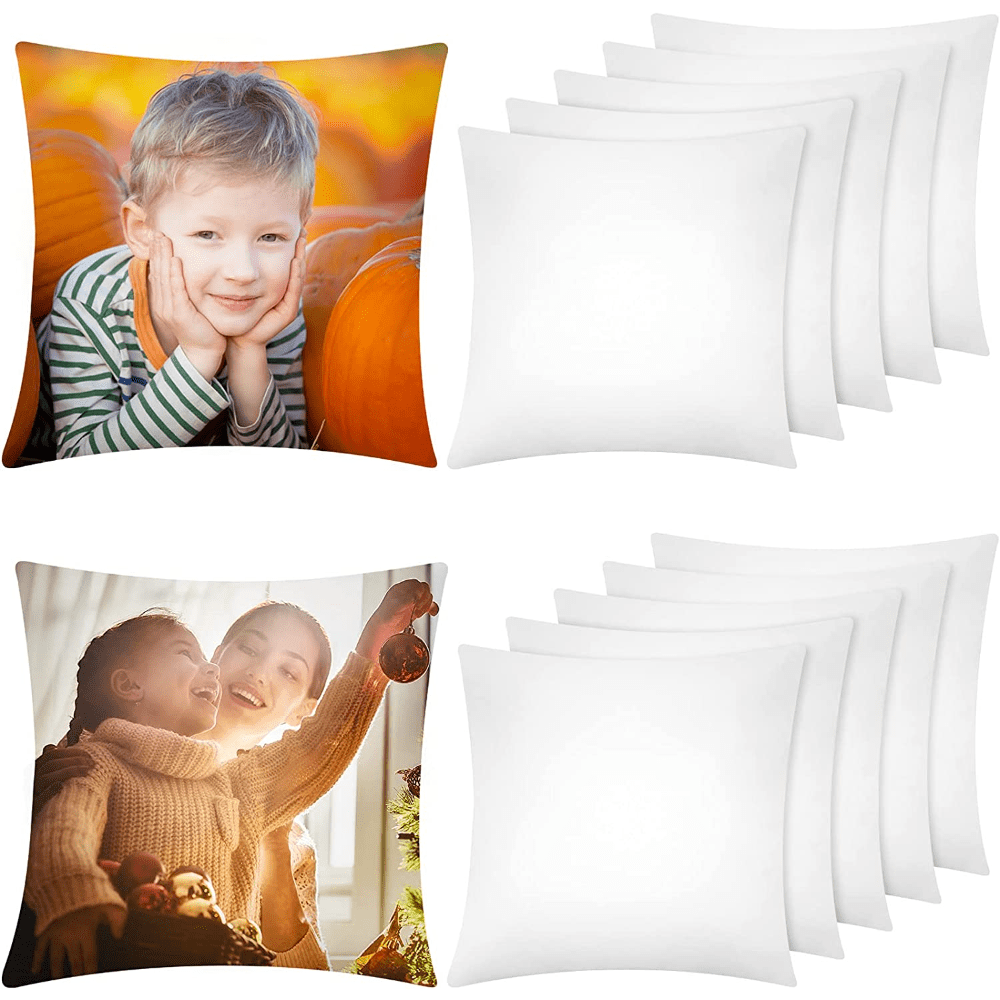 8pcs Sublimation Pillow Covers Blank Pillow Covers,Sofa Couch