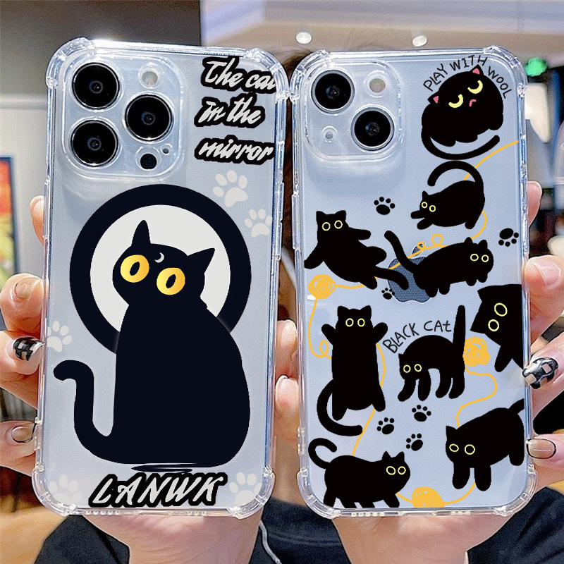 black cat phone case 14 11 pro xr xs Temu Philippines