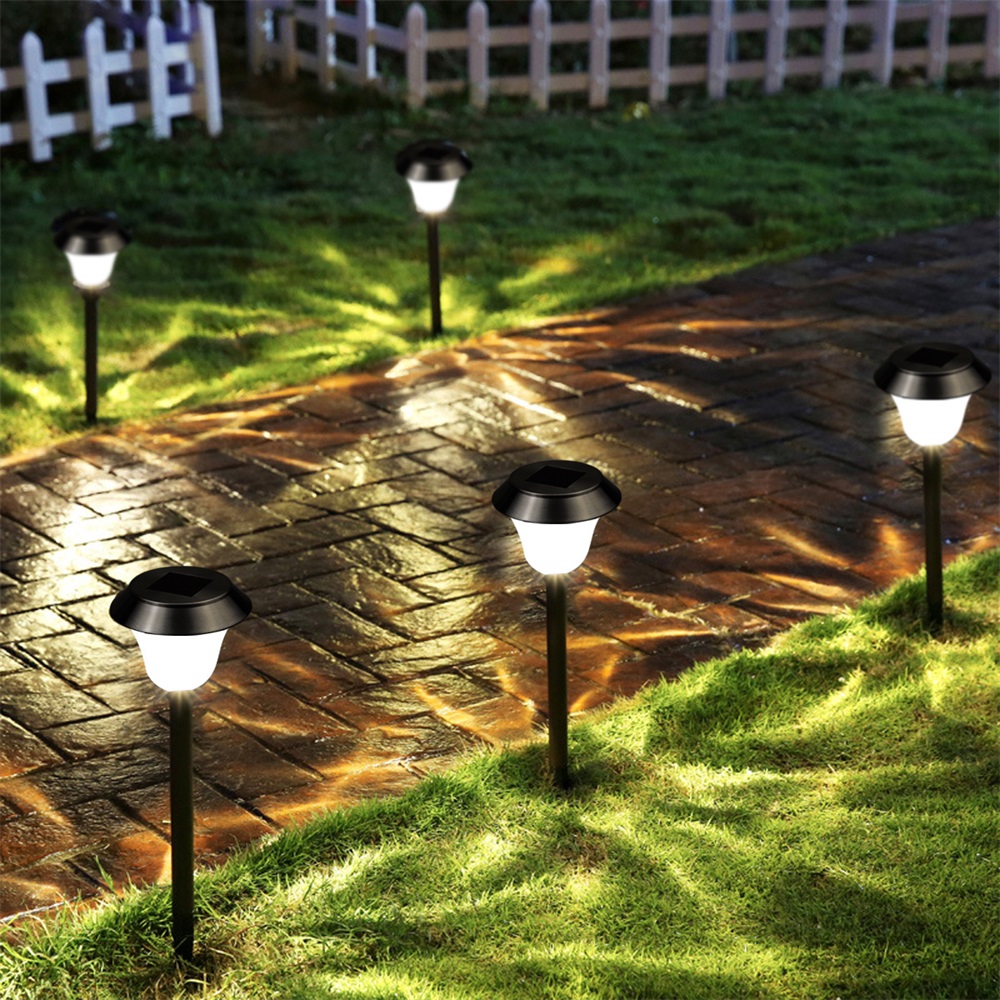 Iluminación solar para jardines
