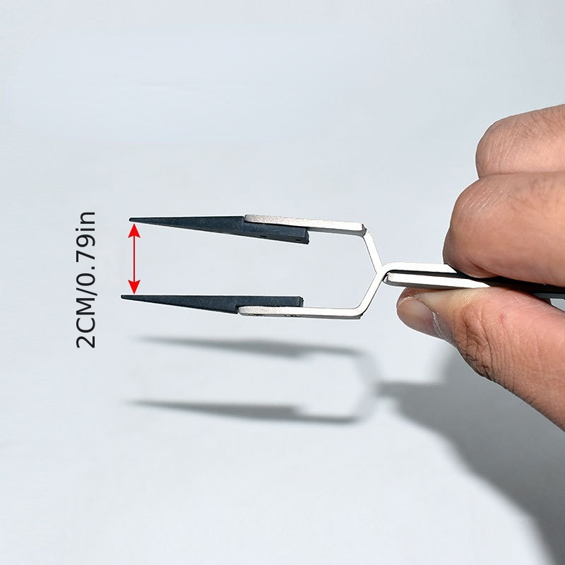 Precision Reverse Tweezers Cross Lock Soldering Tool Jewelry - Temu