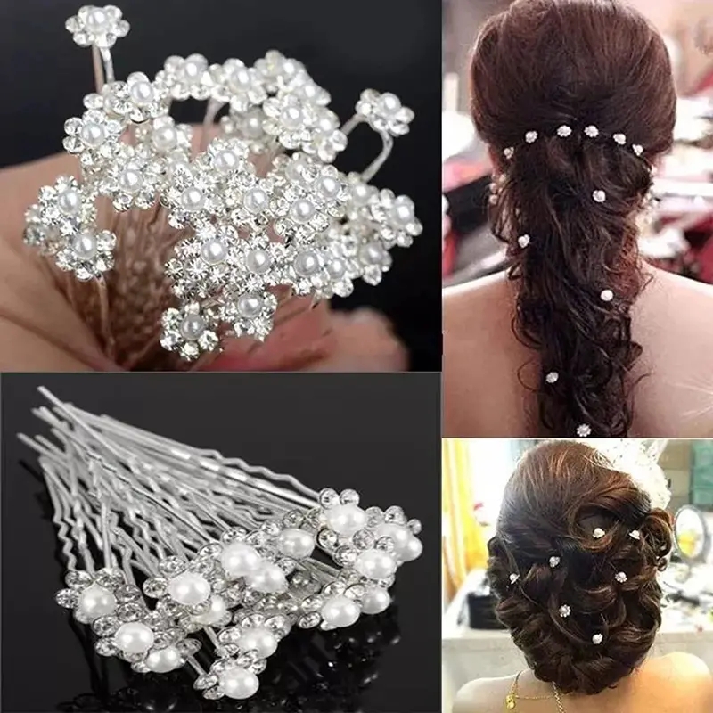 Strass Paillettes Coiffure