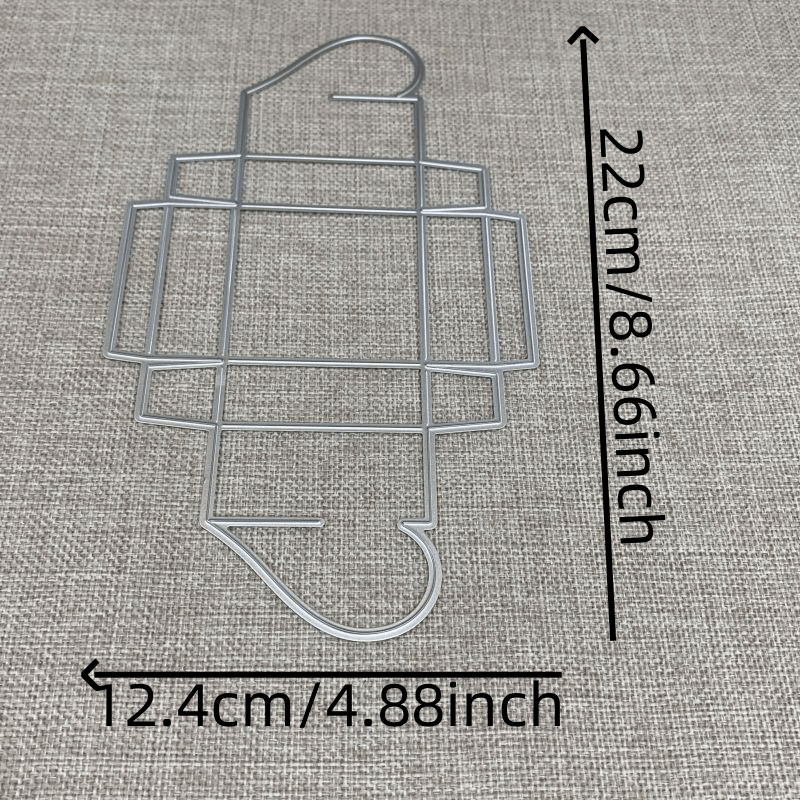 1pc ピギークラフトメタルカッティングダイカットダイモールド3Dラブ