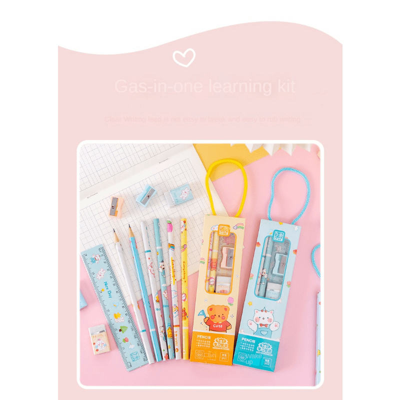 School Student Stationery Set Preschool Students Birthday - Temu