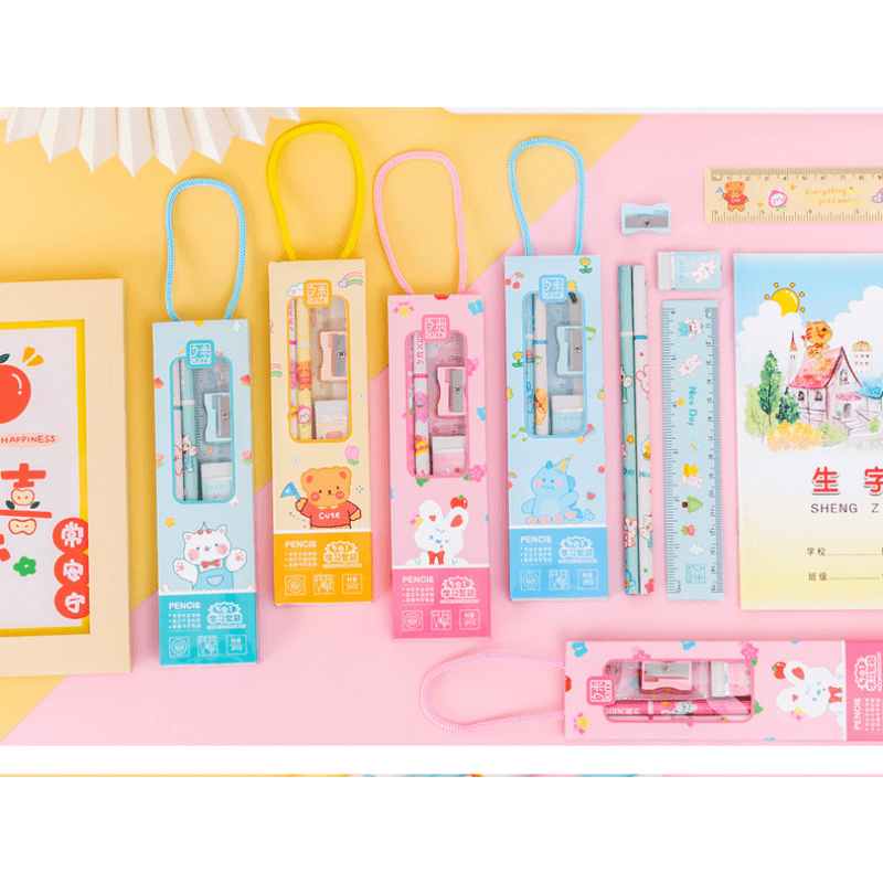 School Student Stationery Set Preschool Students Birthday - Temu