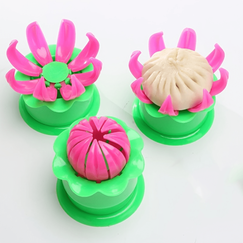 

1pc Baozi Mold Steamed Stuffed Bun Quickly Baozi Wrapping Mould Practical Home Pastry Pie Dumpling Maker Baking And Pastry Tool