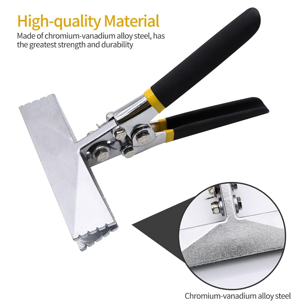  IEkei Sheet Manual Seamer Hand Tools Handmade Tableware Cutlery  Seamer Tong Metal Flattening Tool Metal Bender Metal Bending Tool Hand  Seamers Standing Seam Roofing Tools Abs Fold : Tools & Home