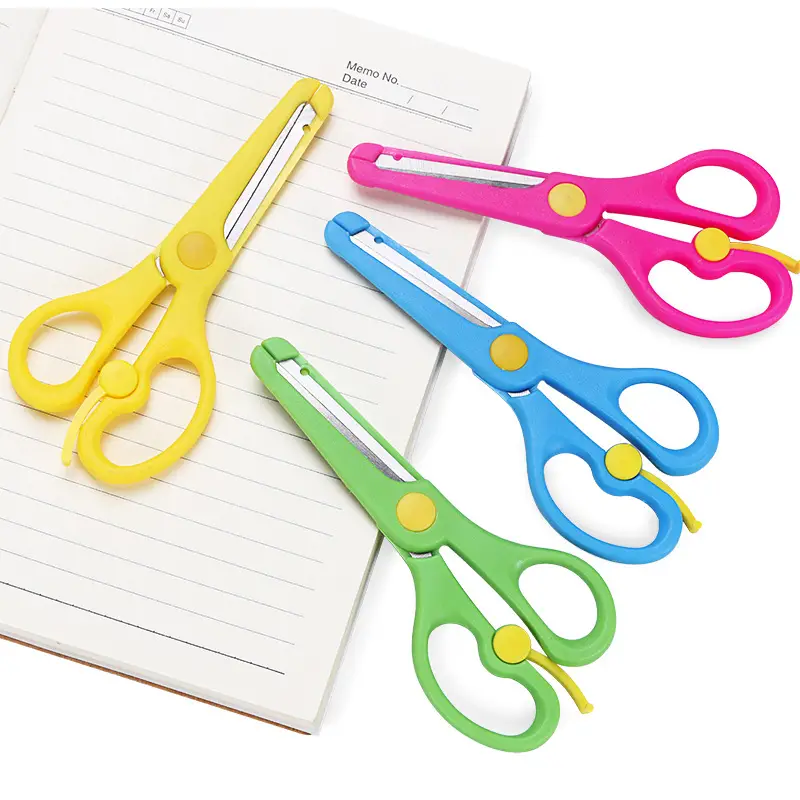 Safety Scissors Student Scissors Manual Paper cut Effort - Temu