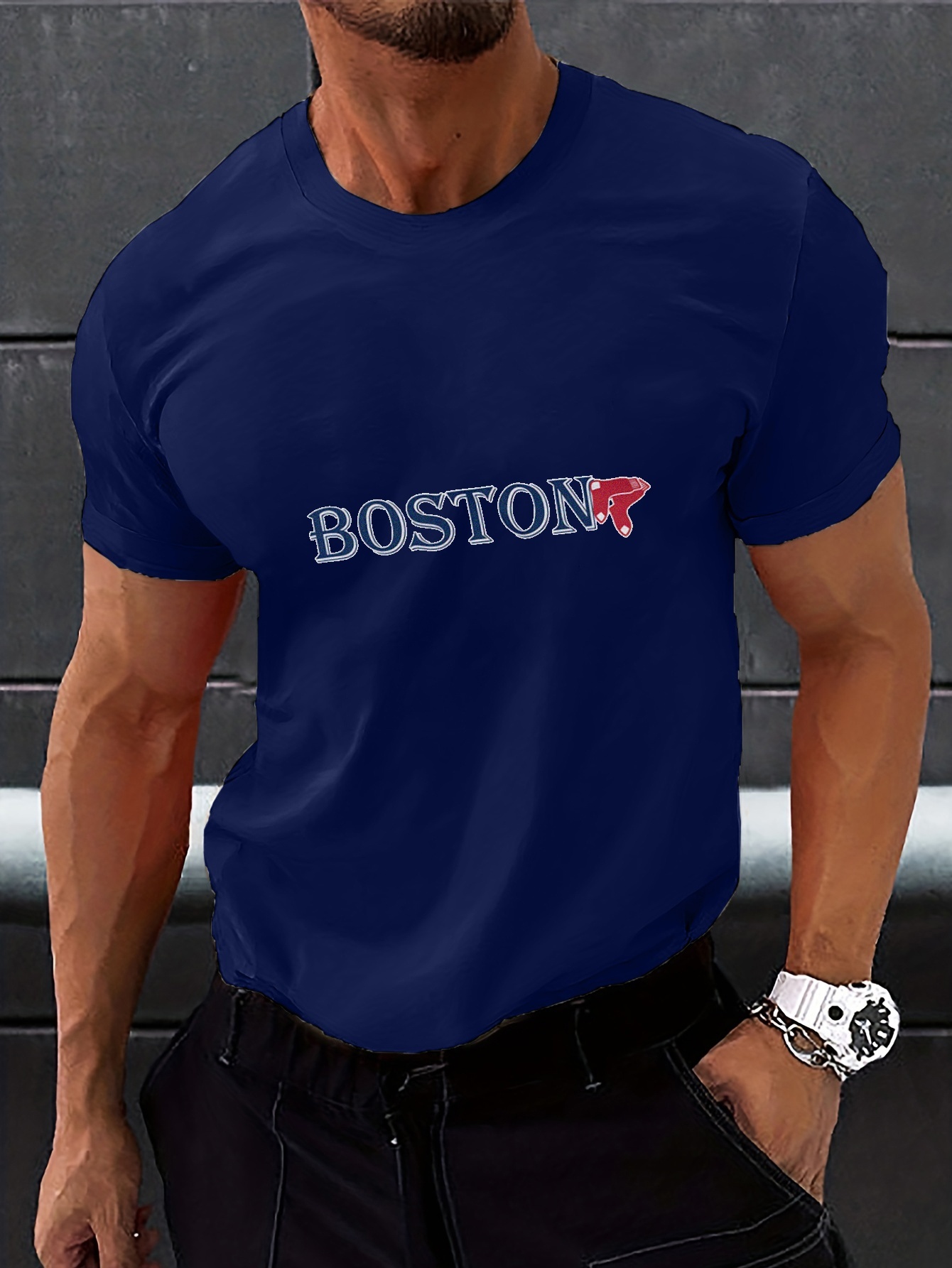 CAMISETA BOSTON RED SOX PARA HOMBRE