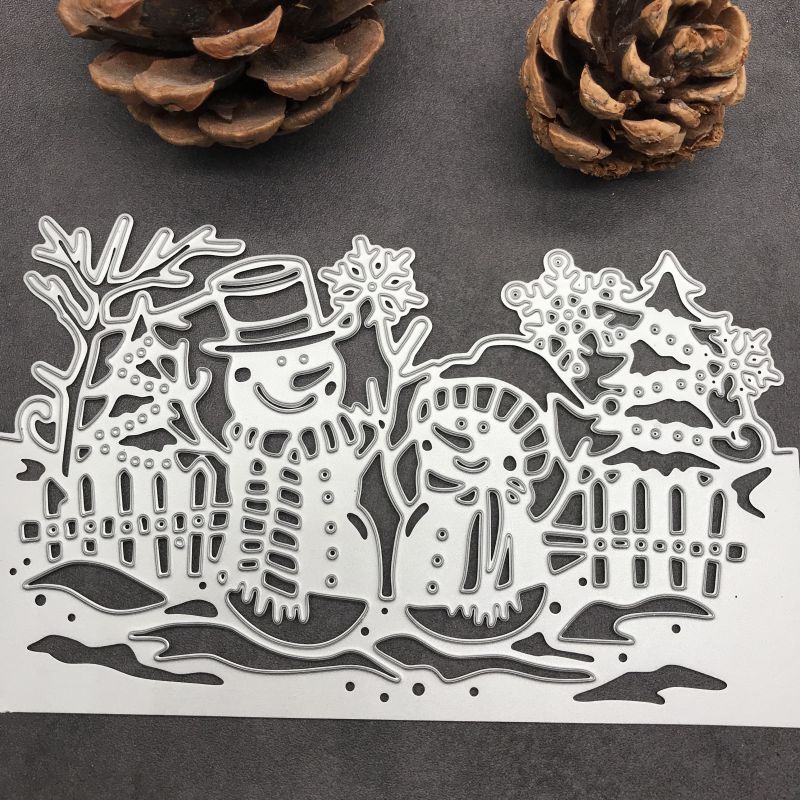 Christmas House Frame Cutting Dies Metal Stencil DIY Scrapbooking Album Paper Card Embossing Craft Decor Art Die Cut Building Buy cheaply on