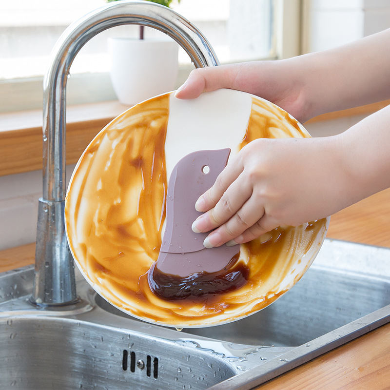 Oil proof Silicone Pan Scraper: The Perfect Kitchen Utensil - Temu