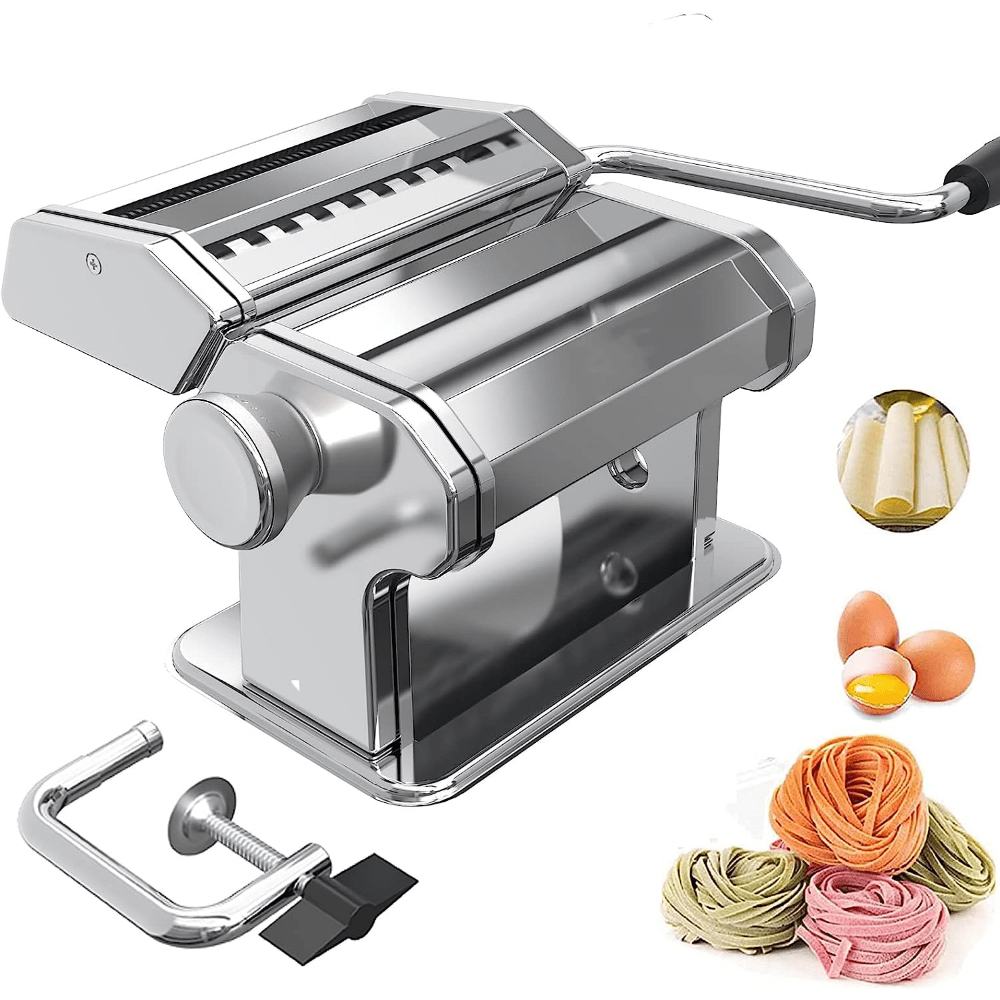 Electric Pasta Maker, Automatic Noodle Making Machine with 6