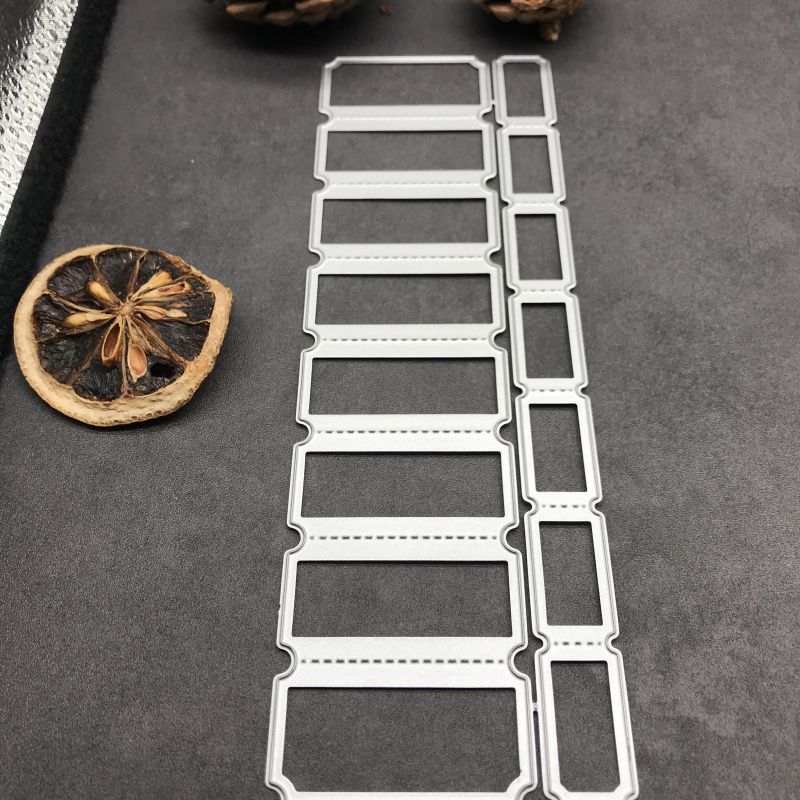 Matrices De Découpe Rectangulaires - Lot De 3 Pour Scrapbooking Et Cartes Fait Main
