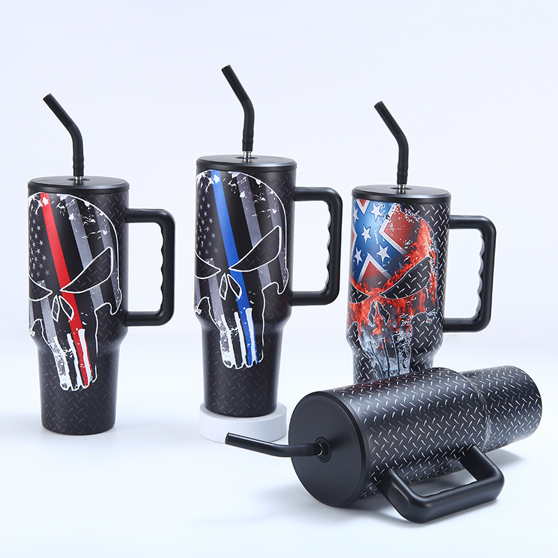 Double Wall Vacuum Insulated Coffee Mug American Flag - Temu