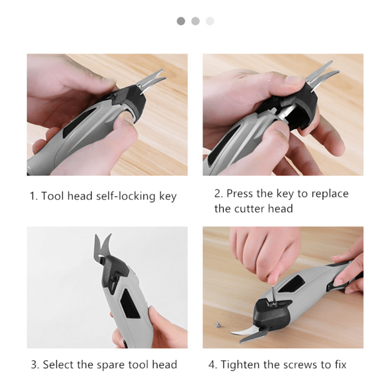 Cordless Electric Scissors 4.2v Rechargeable Cardboard - Temu