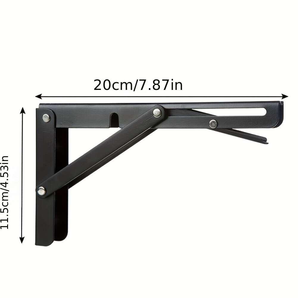 Campervan Table Storage Bracket - Black Table Stowage Kit