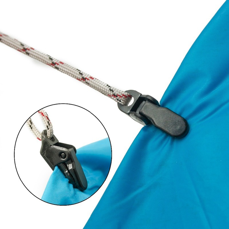 5pcs 10pcs Tent Clip Plastic Tarp Clip Alligator Clip Hook Canvas Tightening  Tool Anchor Clip Outdoor Camping Tent Accessories Tent Top Clip Plastic  Double Hole Tent Rope Adjustable Buckle Curtain Alligator Clip