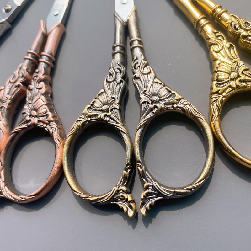 Vintage FARR Scissors Made USA 7 Dressmakers All Metal Chrome SEWING