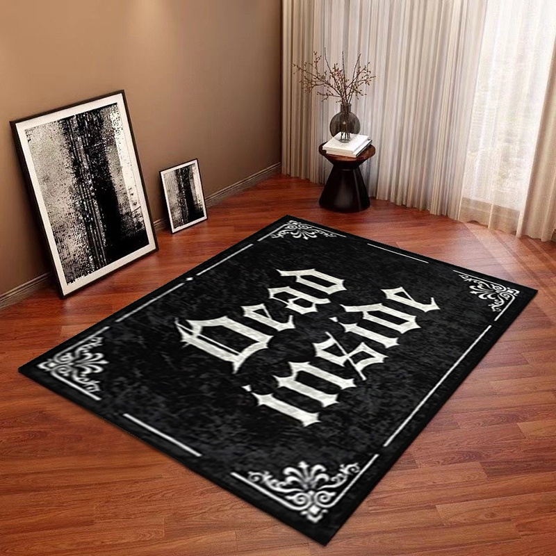 Halloween Doormat - Dead Inside Welcome Doormat And Indoor Doormat