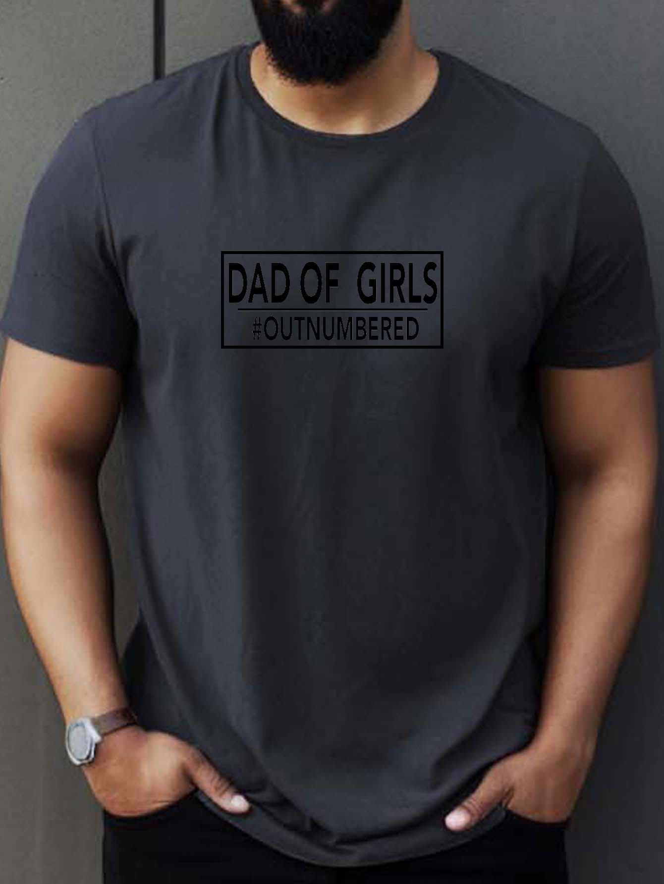 Dad of Girls Out Numbered Shirt Dad of Girls Girl Dad Shirt 